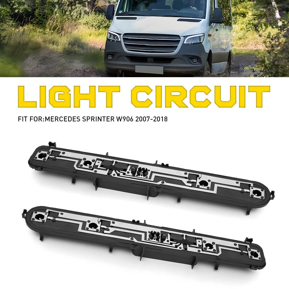2PC Tail Lamp Circuit Board Bulb Holder for Mercedes Sprinter W906 (2007–2018)
