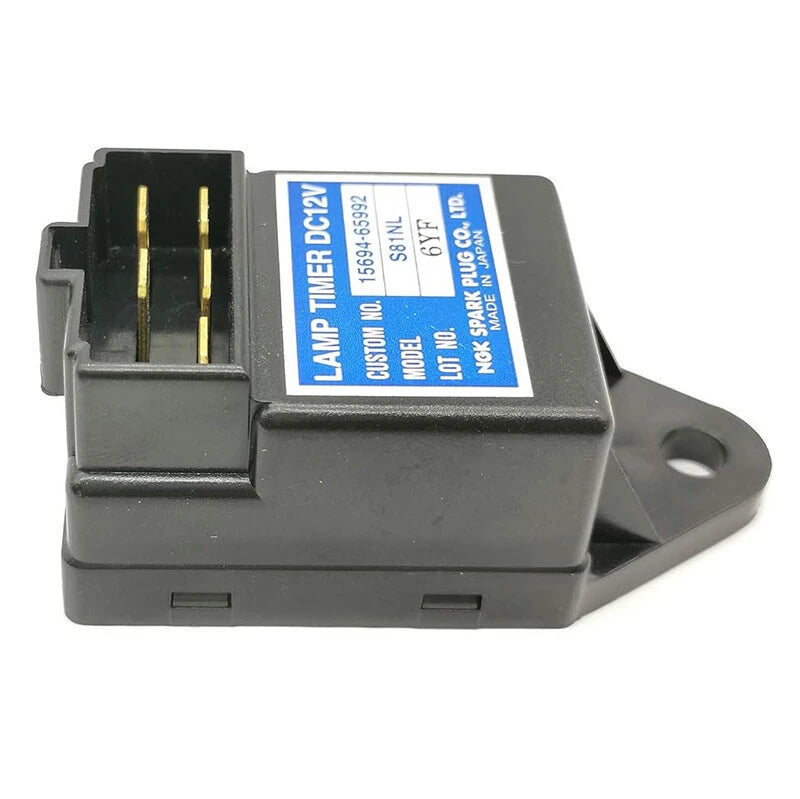 Set of 2 Fuel Injectors for New Holland TC35 TC35D TC40 TC40D TC45 TC45D (15694-65992, 15694-65990)
