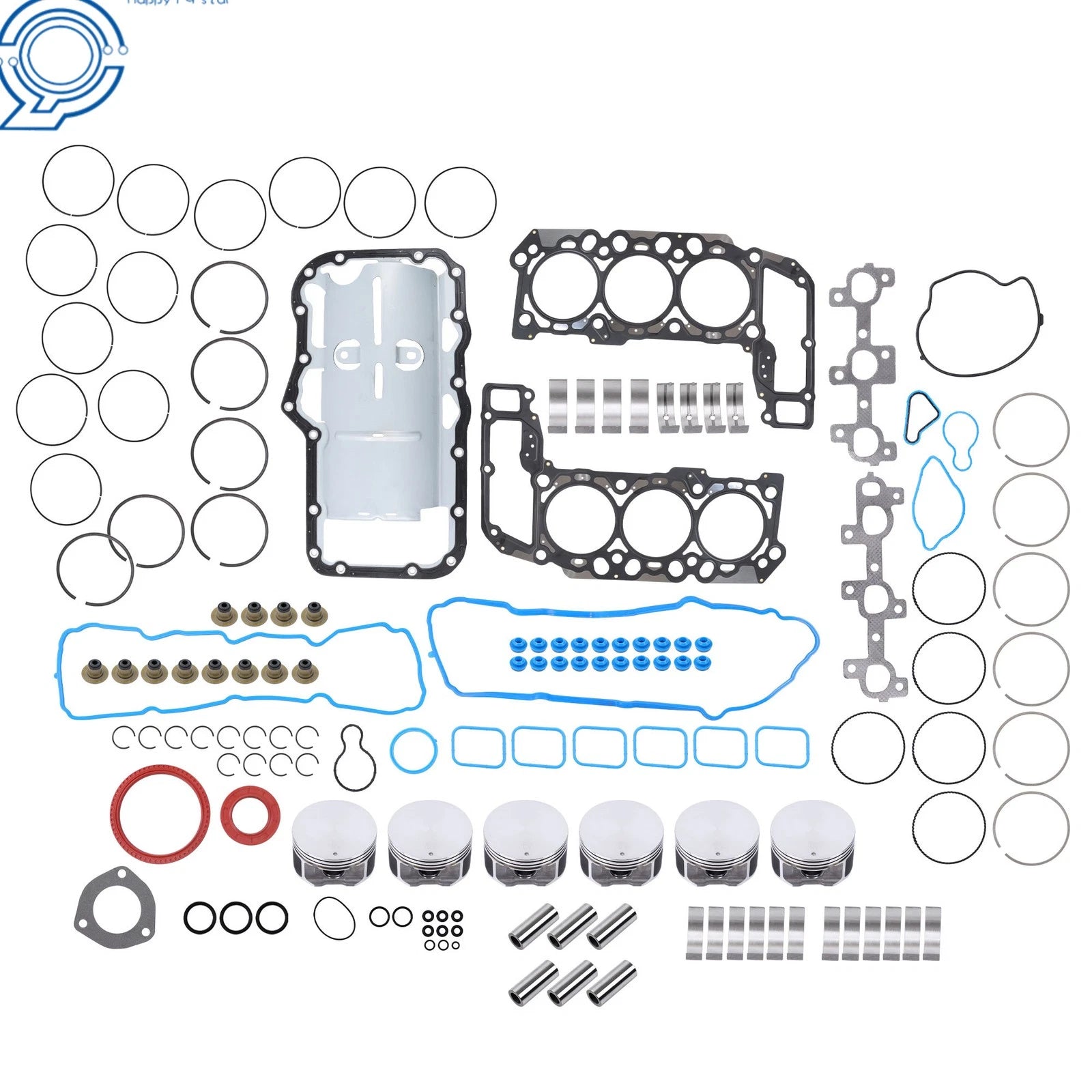 Full Gasket Set for Dodge Ram Dakota Jeep Durango (2005–2012) 3.7L