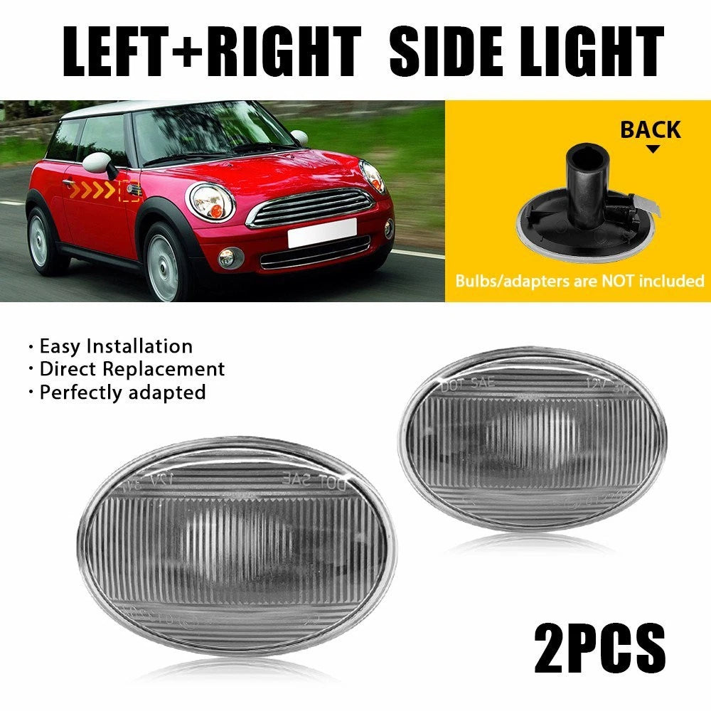 Front Side Marker Light Housing for MINI Cooper R55 R56 R57 R58 R59 (2007–2015)