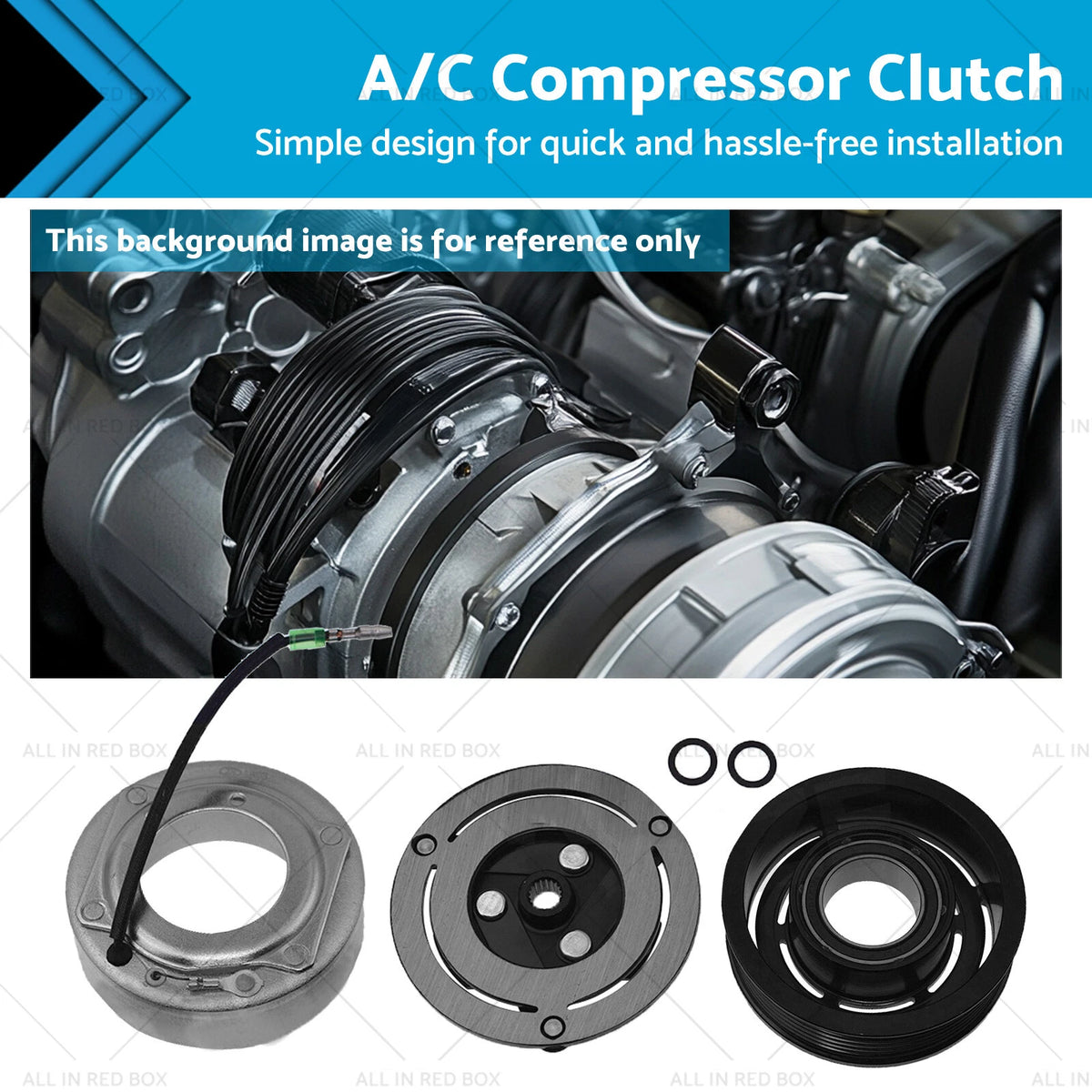 A/C Compressor Clutch for Mitsubishi Outlander Lancer ASX (2003–2023) 7813A232