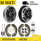 Front Brake Drums & Shoes for Kawasaki Mule (2020–2030) KAF540 KAF620