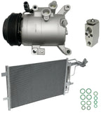 A C Compressor Kit With Condenser for Mazda 3 2.0L (2013–2018)