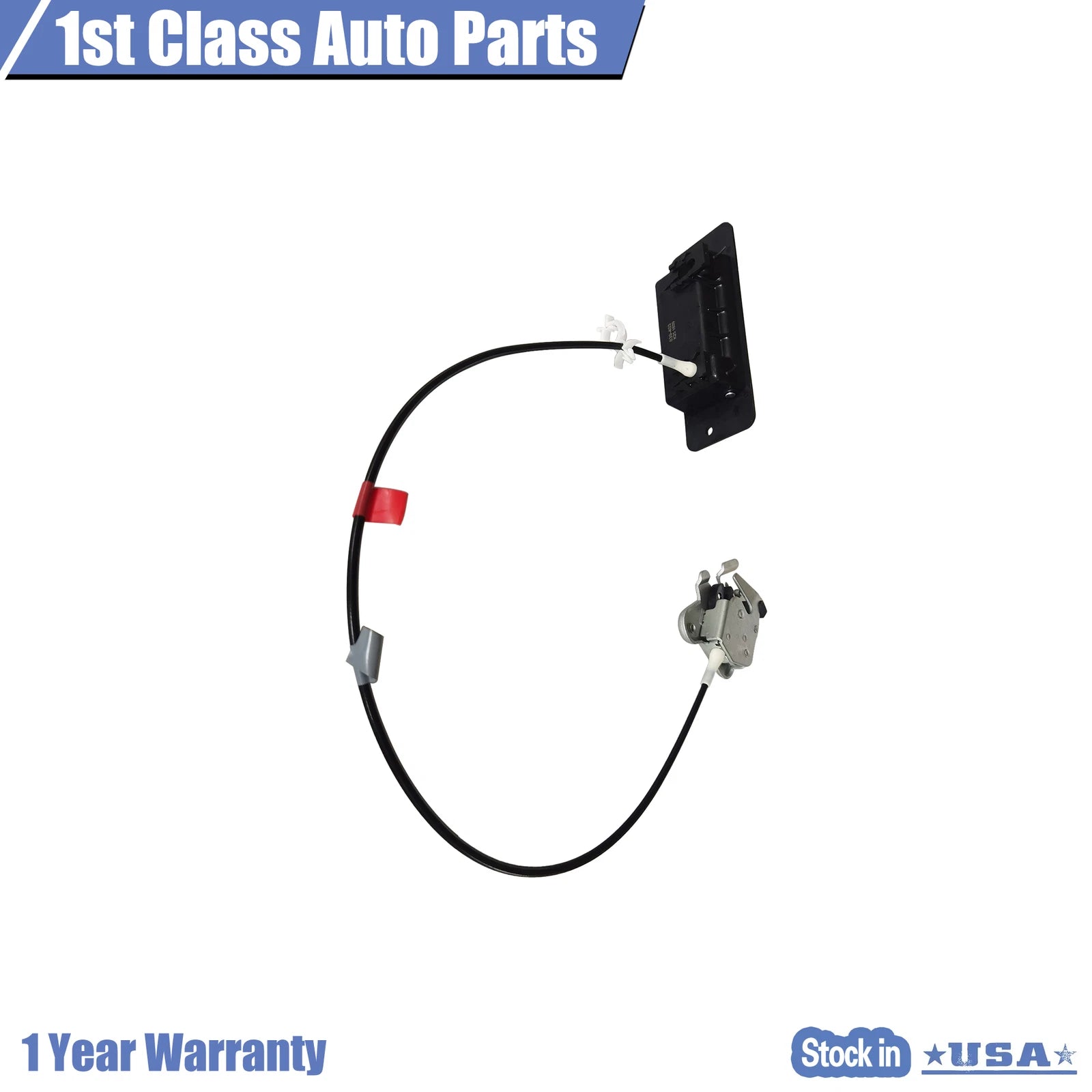 Right Side Hinged Door Latch with Handle for Ford E-150 (2003-2007)