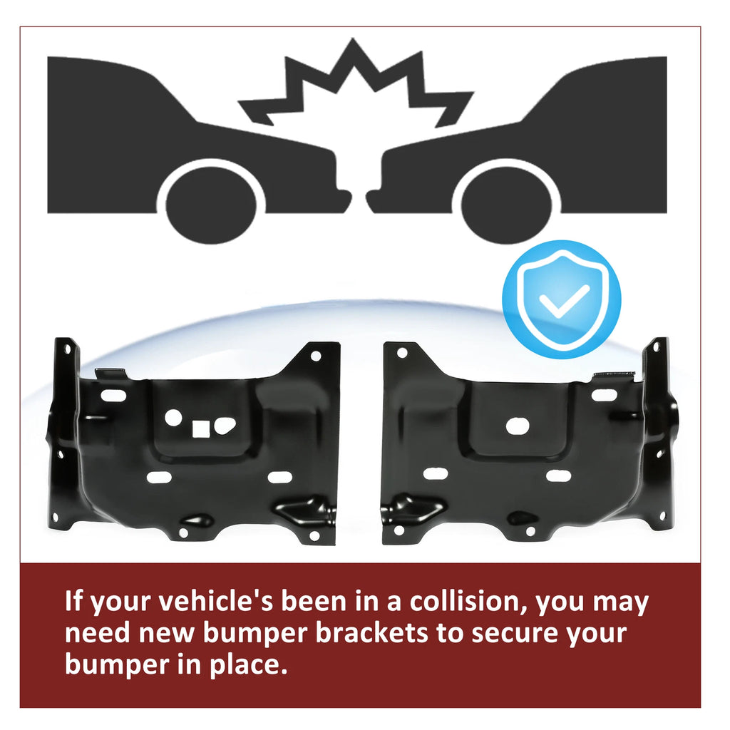 Set of 2 Bumper Mounting Brackets for Ford F-150 Raptor (2018–2020)