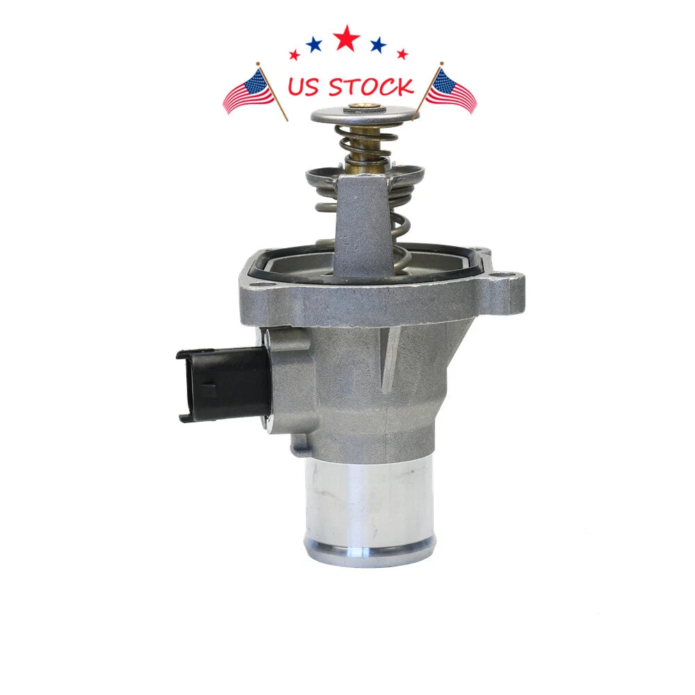 Engine Coolant Thermostat Assembly for Chevy Cruze Aveo Sonic (2011-2019)
