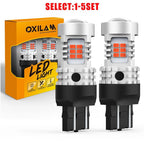 Set of 2 Pure Red LED Bulbs for Universal Fit (7443 7440 7444)