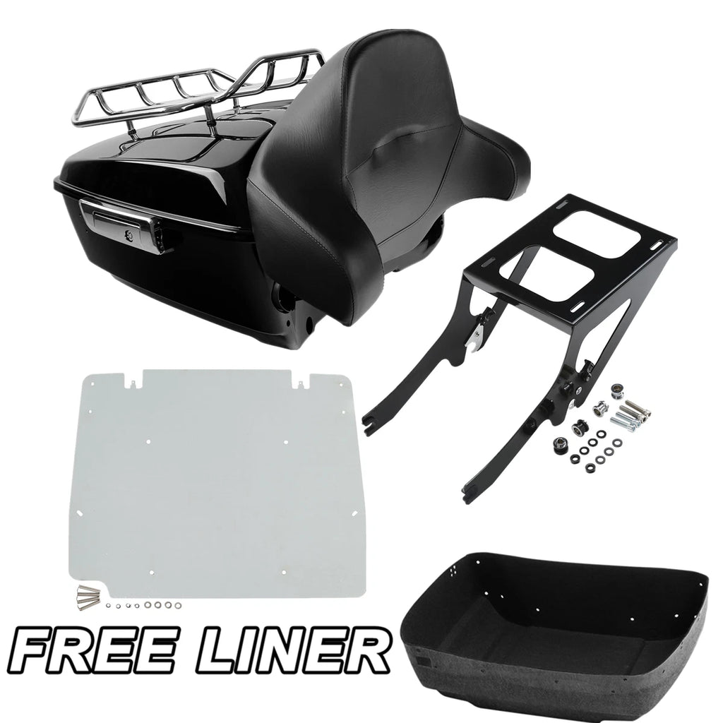 Trunk Pad Mount Rack Plate for Harley Heritage Classic FLHC (2018–2022)
