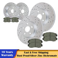 Brake Disc Rotor and Ceramic Pad Kit for Toyota Corolla Matrix (YYYY–YYYY)
