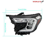 LED Headlight Assembly Chrome for GMC Terrain SLT/SLE (2022–2023)