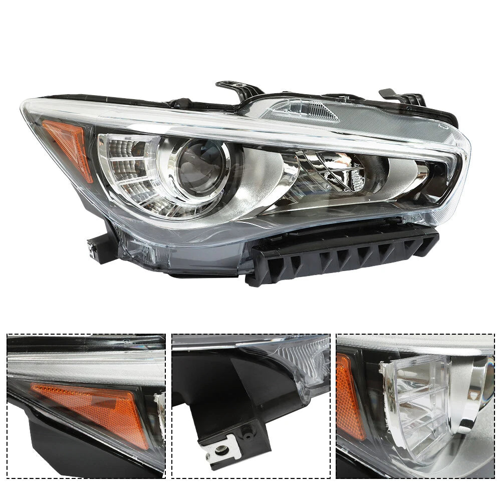 LED Headlight Assembly for Infiniti Q50 (2014-2017) Right/Passenger