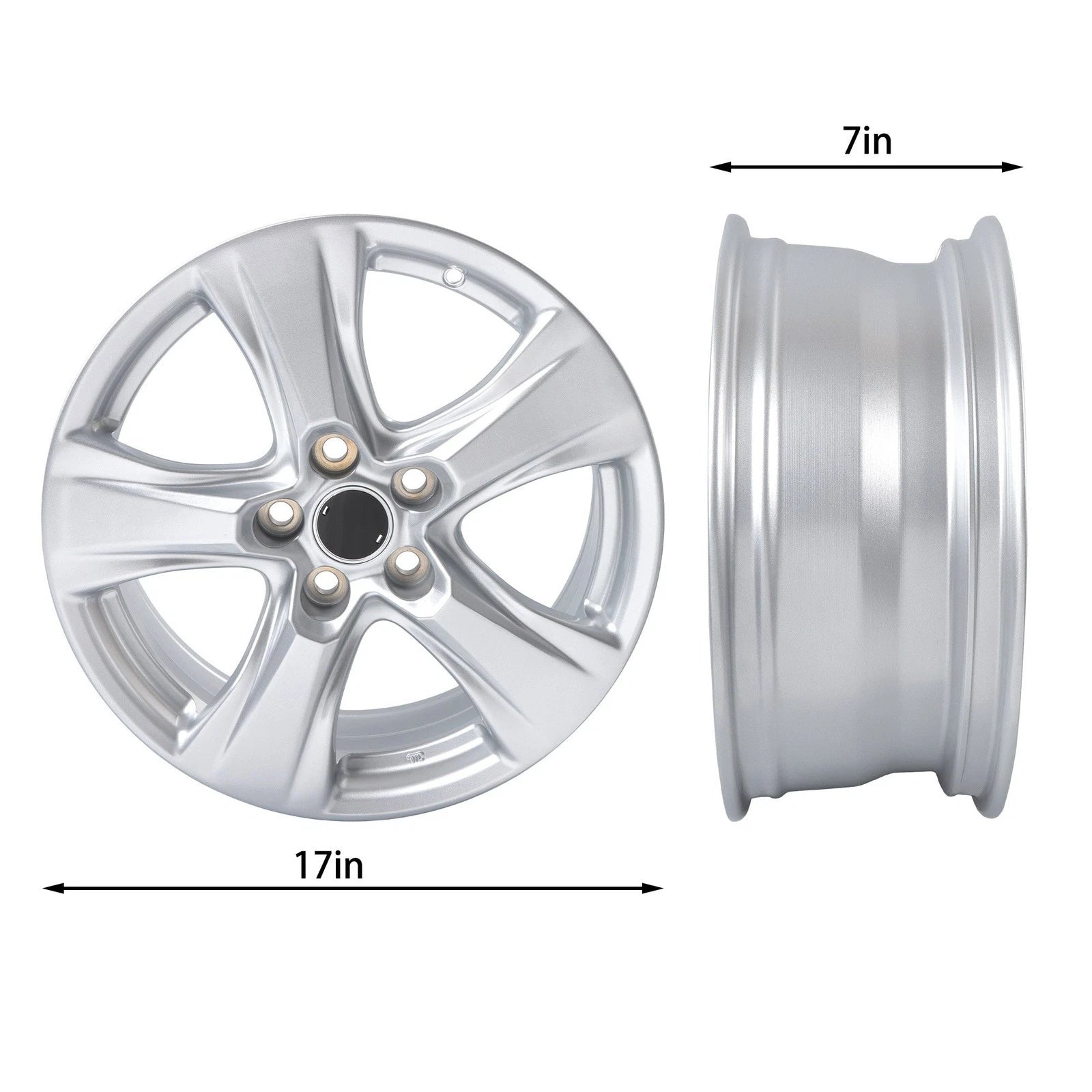 17" Alloy Replacement Wheel Rim for Toyota RAV4 (2022–2024)