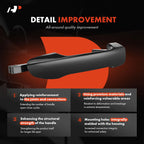 Front Passenger Door Handle with Keyhole for Kia