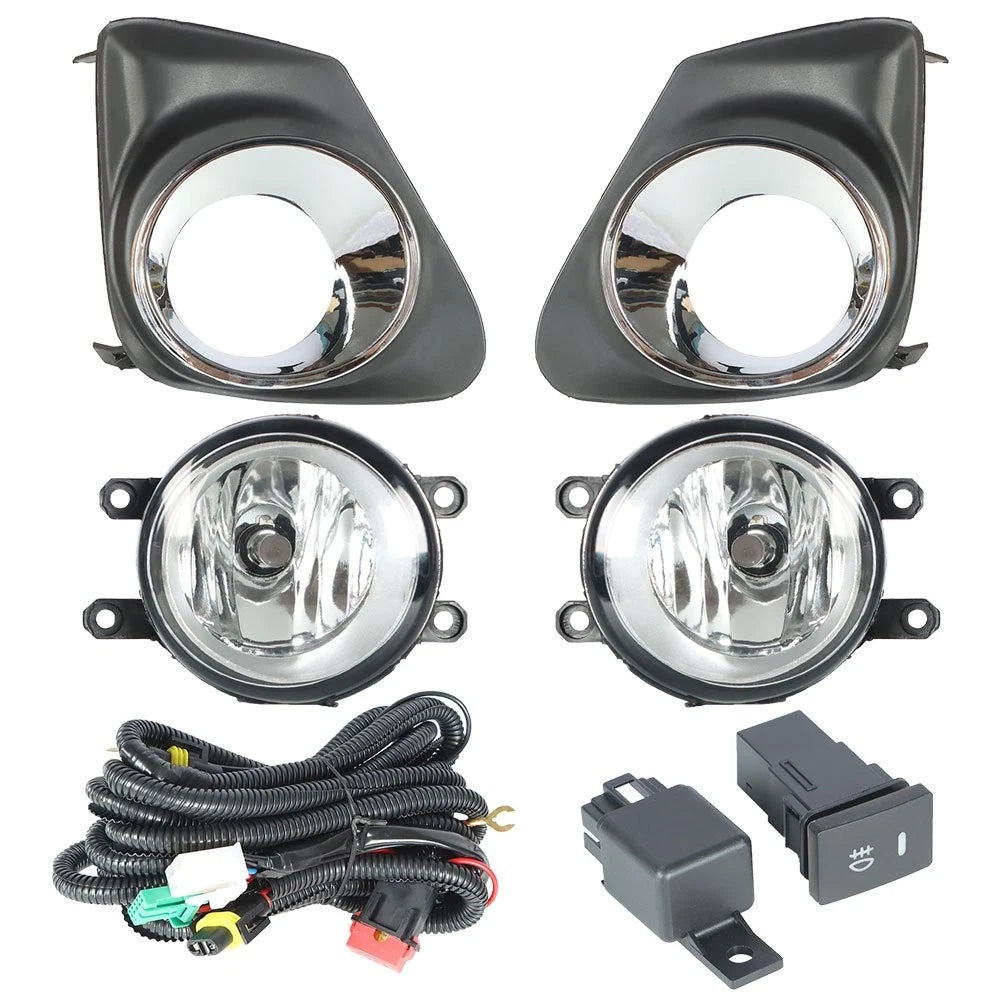 Fog Light Assembly for Toyota Corolla (2011-2013) with Cover and Wiring Kits