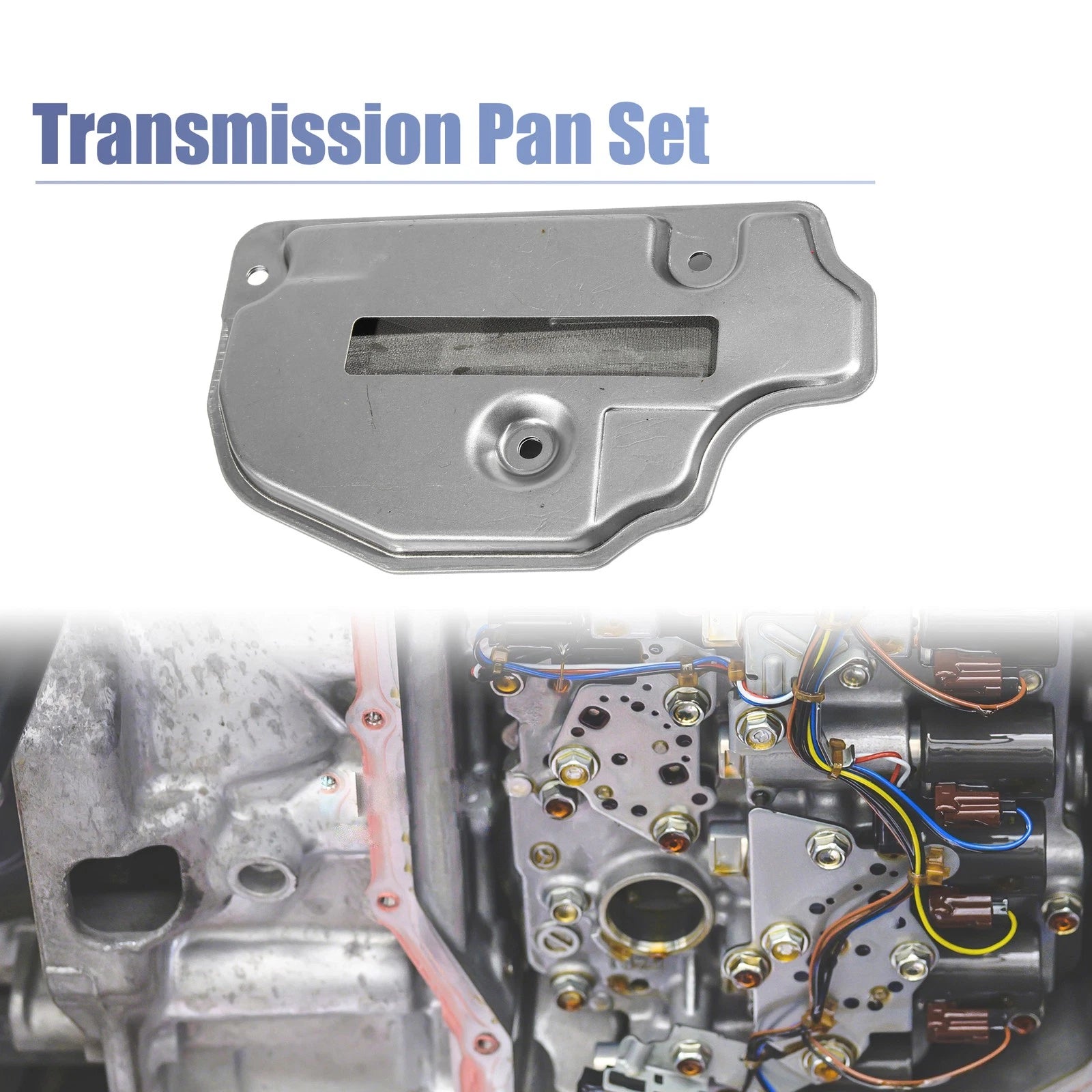 Transmission Filter Oil Pan Gasket Kit for Volkswagen (2009–2010) 09G325429 09G321370