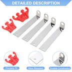 Spark Plug Separators Looms for Chevy Ford 7/8/9mm Red 