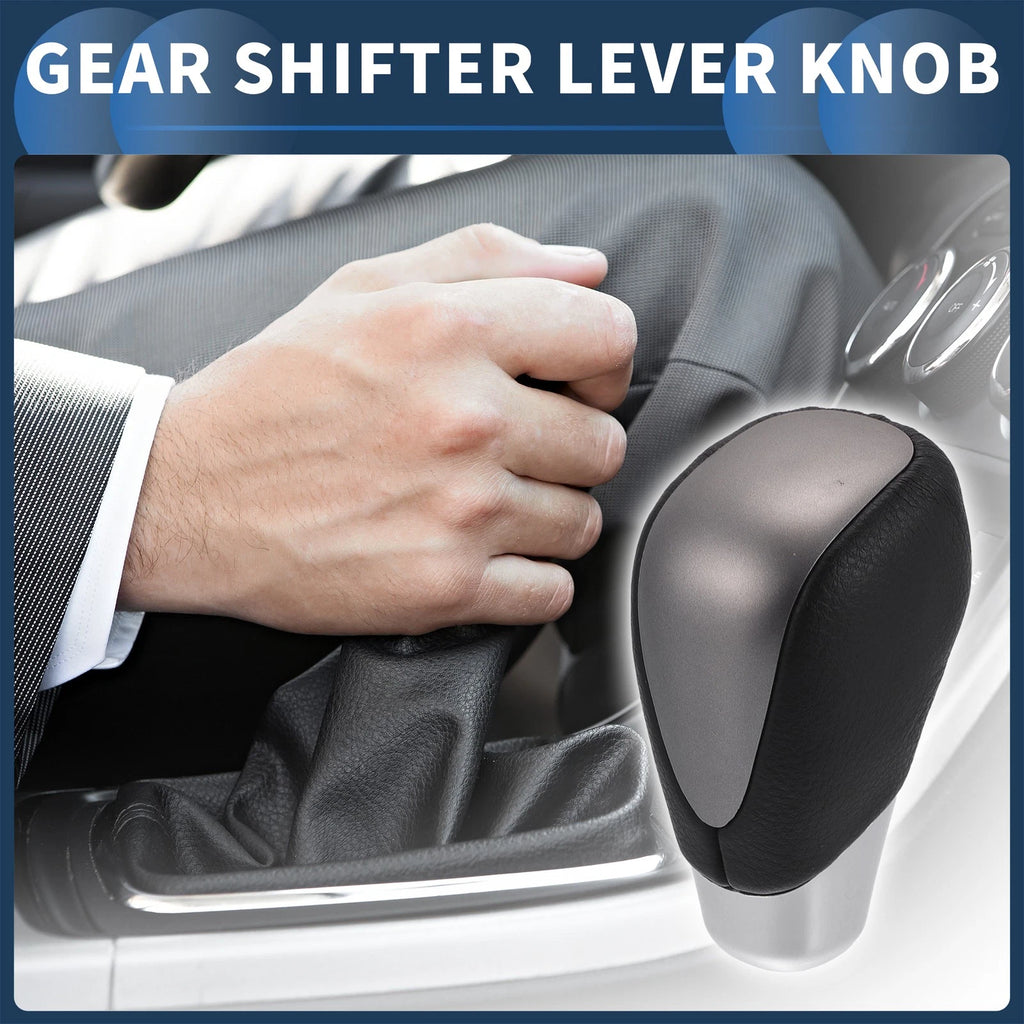 Automatic Gear Shifter Knob for Toyota Alphard 200 Series (2015–2020) Faux Leather Black