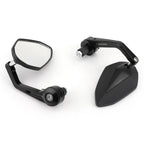 Set of 2 Handle Bar End Mirrors for Kawasaki Z1000 Z900 Z800 Z650 ER6N