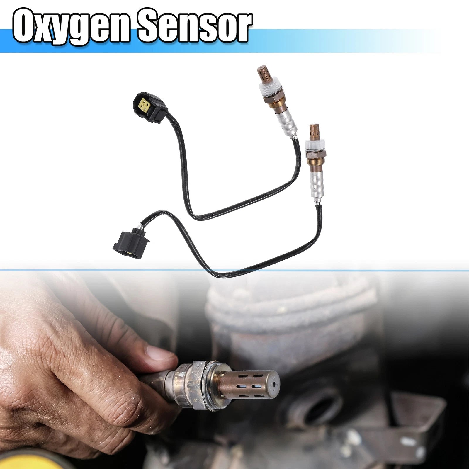 2X Upstream Oxygen Sensor O2 for Dodge Durango, Jeep Liberty (731618155041)