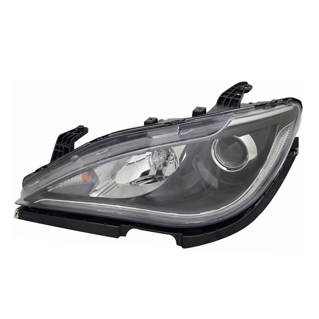 Replacement Driver Side Headlight Lens Housing with Quad Lamps for Toyota (2010–2015)