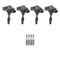 Set of 4 NGK Ignition Coils & Iridium Spark Plugs for Acadia ATS Canyon Impala (L4)