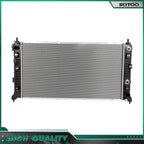 Aluminum Radiator for Chevrolet Silverado 1500 GMC Sierra 1500 (2019–2024)