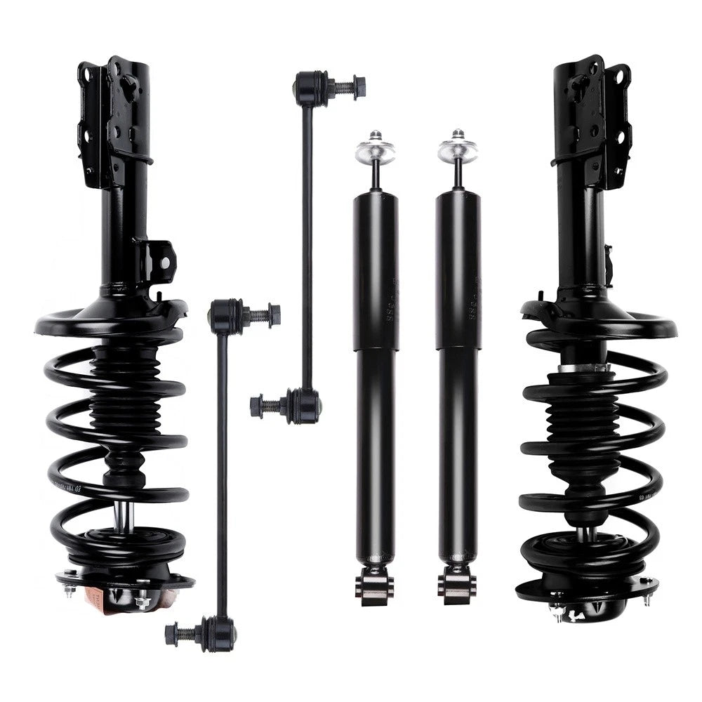 Front Struts Rear Shocks Sway Bar Kit for Chevy Malibu Pontiac G6 (2004–2010)