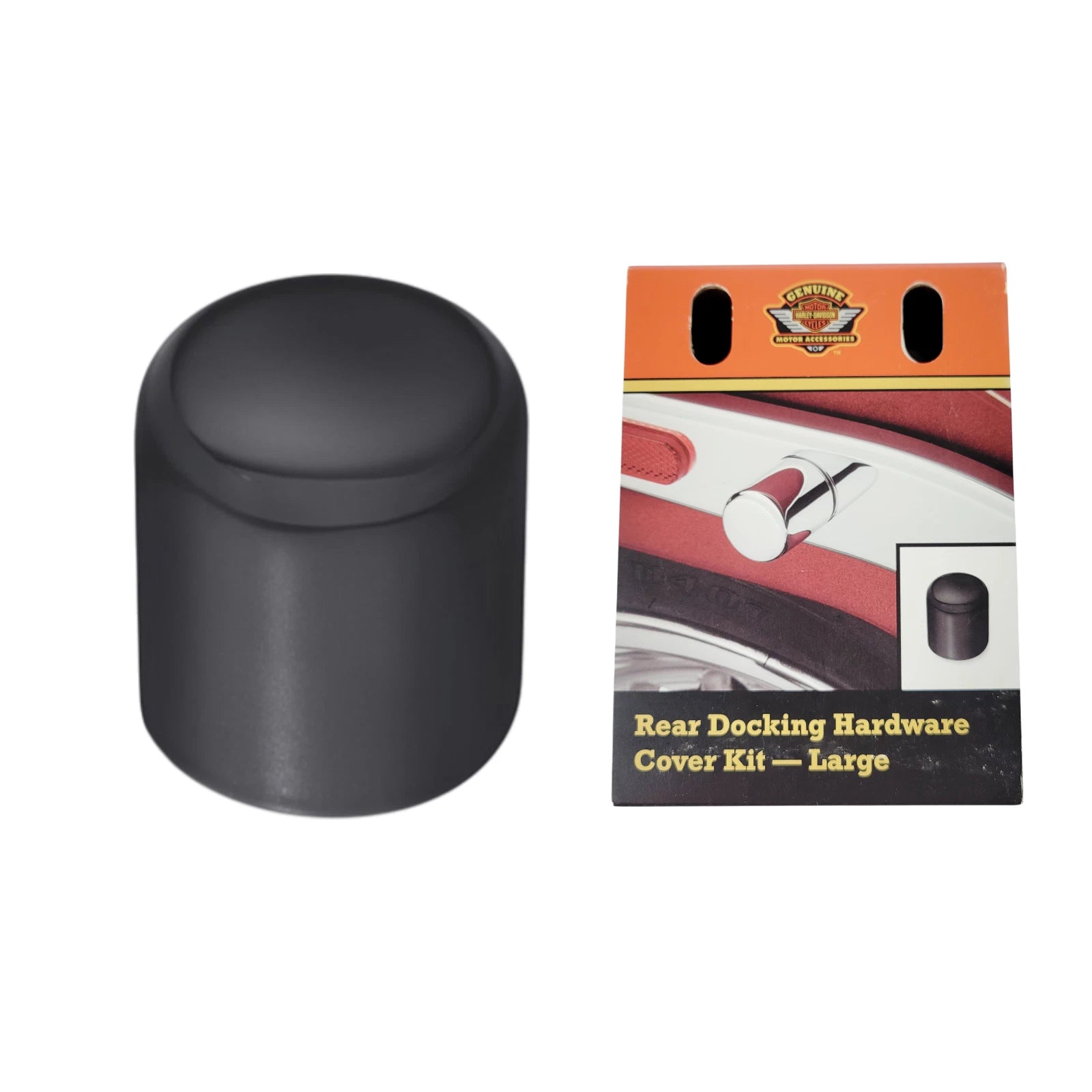 Rear Docking Hardware Cover Kit for Harley-Davidson (Multi Fit) 48223-10