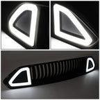Vertical Look LED DRL Front Upper Bumper Grille for Ford Mustang (2018–2020)