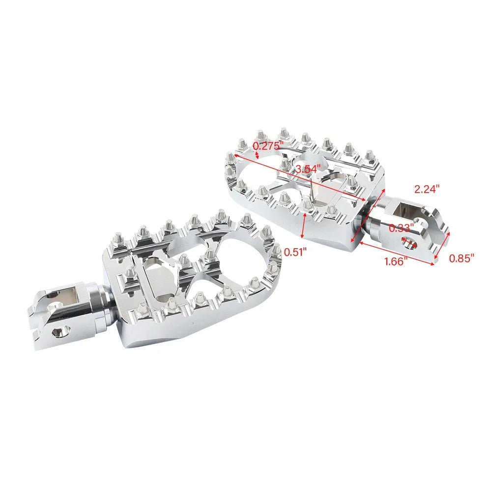 Front Foot Pegs for Harley FXBB FXLR FXLRS FXLRST FXST FLSB FXBR FXBRS (2018-2023)