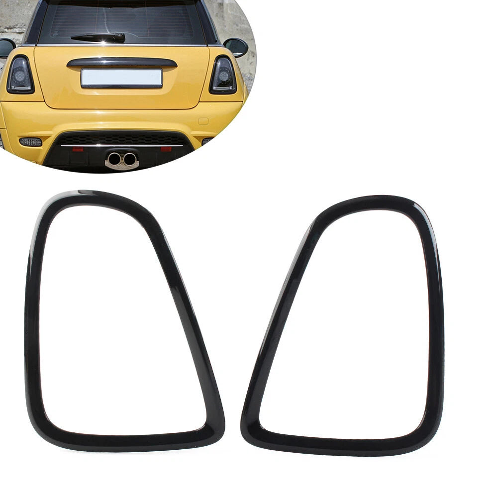 2X Tail Light Cover Trim for BMW Mini Cooper R56 R57 R58 R59 (2007–2014)