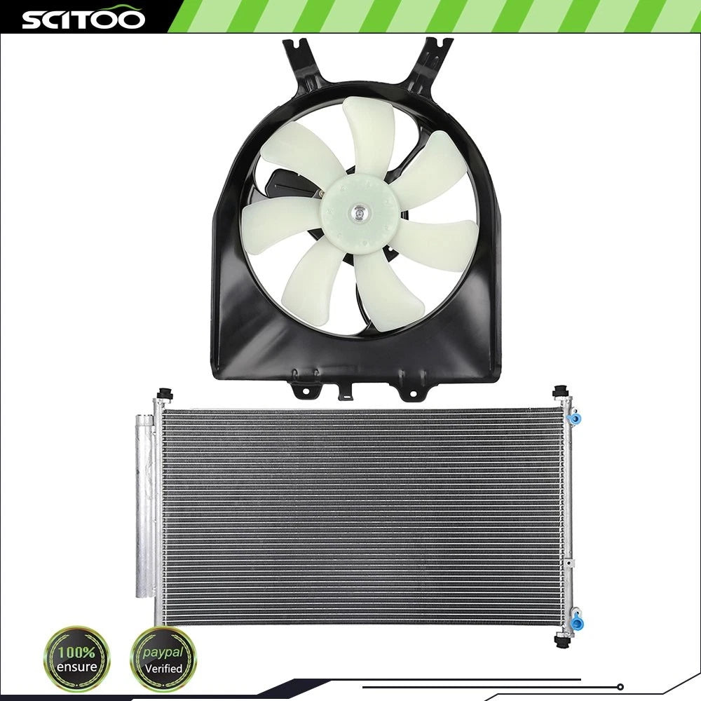 AC Condenser and Fan Kit for Honda Odyssey (2005–2010)