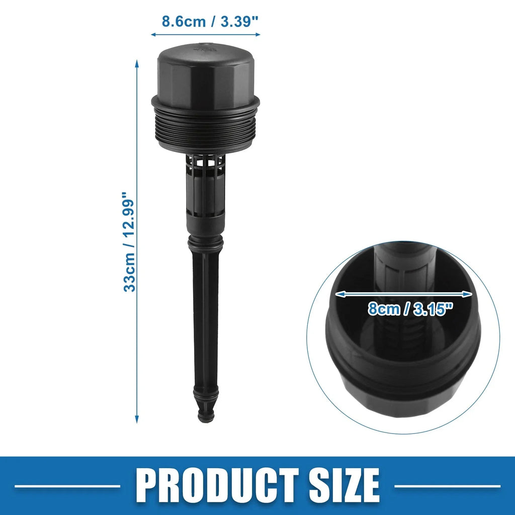 Engine Oil Filter with Housing Cap for Mercedes-Benz C240 C280 C320 (2001-2005)