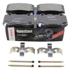 Set of 4 Bosch QuietCast Rear Semi-Metallic Brake Pads for CTS Camaro 300 Charger F430