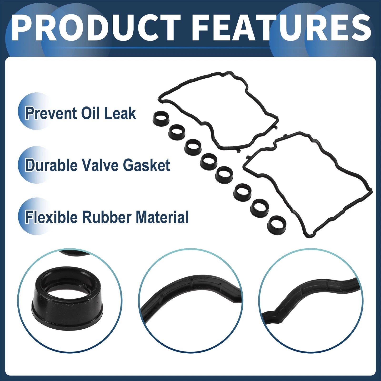 Valve Cover Gasket Set for Subaru Crosstrek (2016–2017) VS50830R