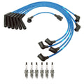 NGK Wire Set & Bosch 6 Platinum Spark Plugs Kit for Dodge Ram 50 (1981–1993)