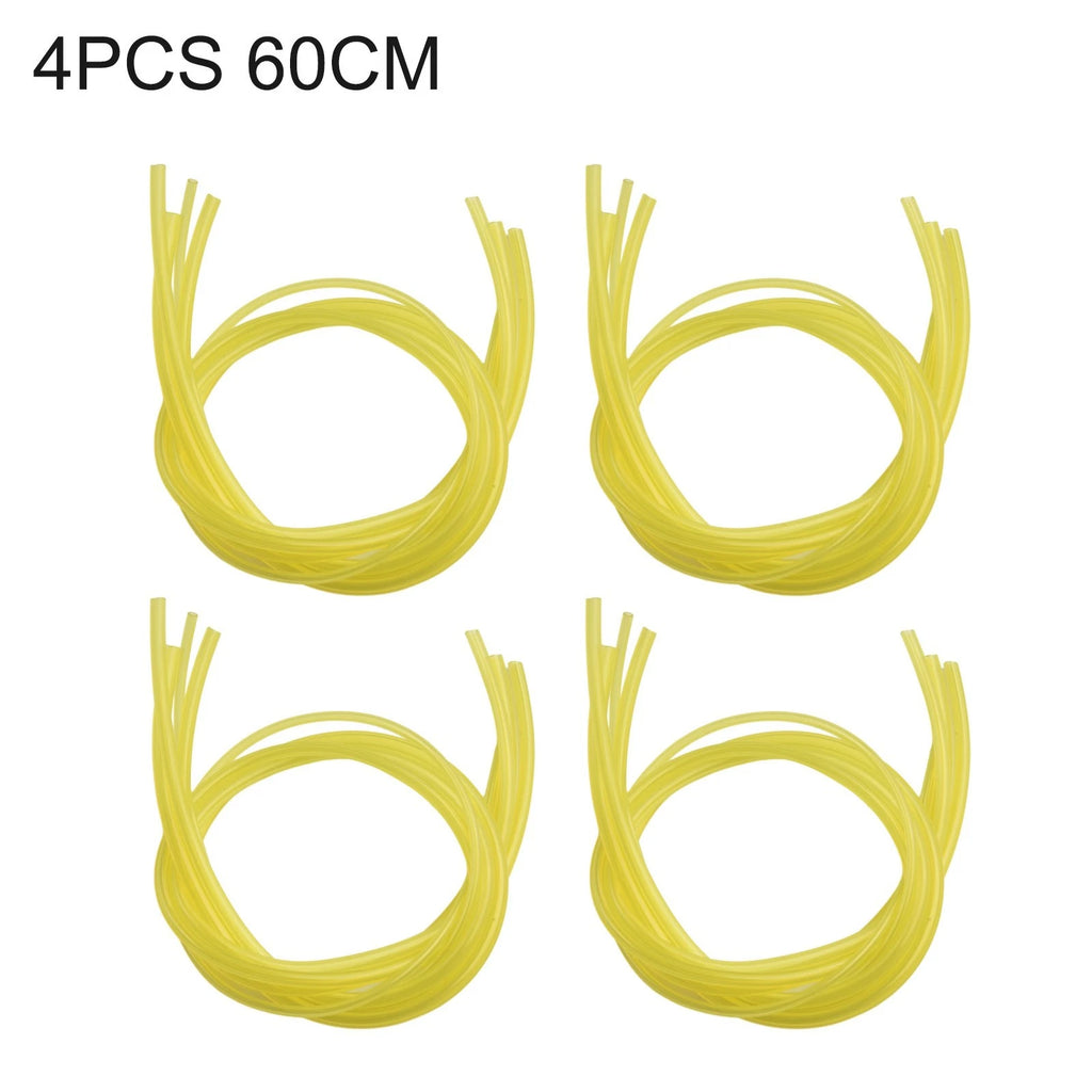 Set of 4 Fuel Line Hose Gas Pipe Tubing for Trimmer Chainsaw Blower
