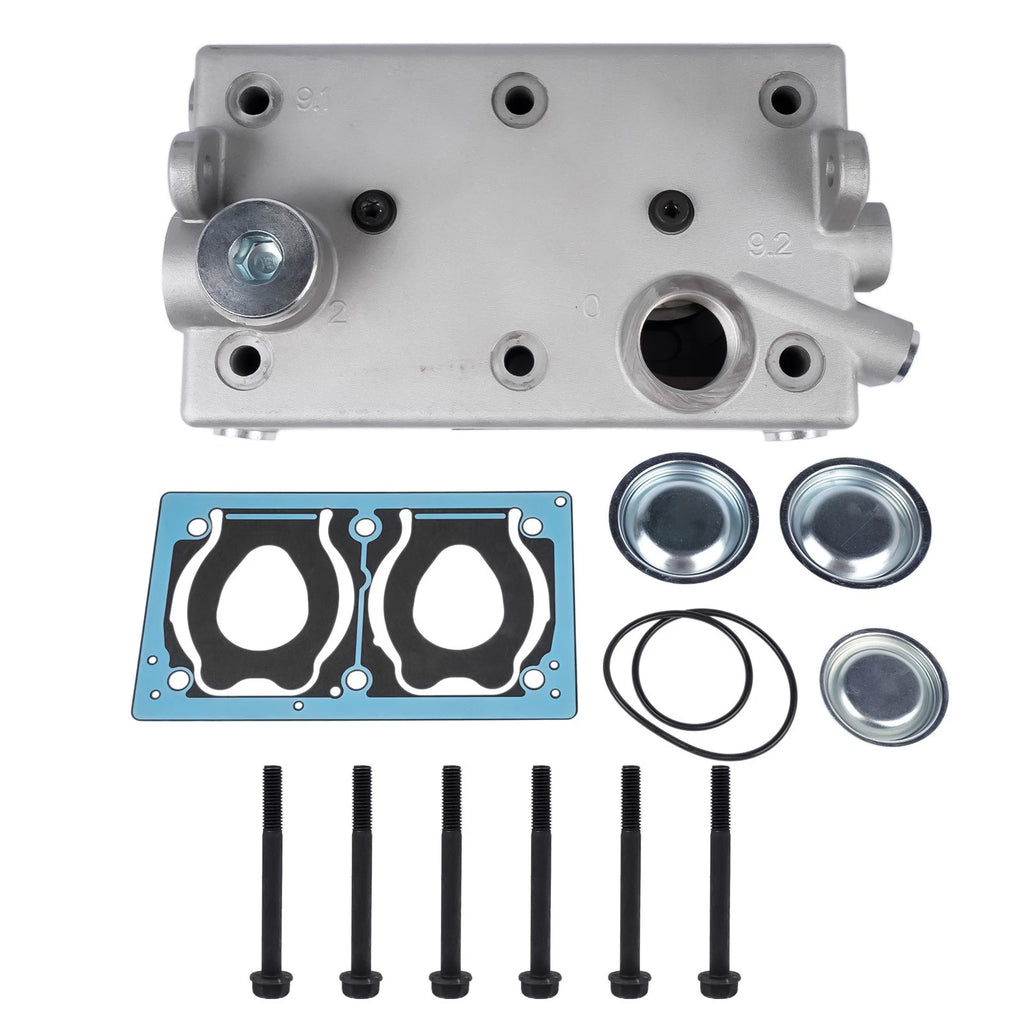 Air Brake Compressor Cylinder Head for Paccar CF75 MX13 MX11