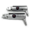 Chrome Footpegs for Harley Breakout FXBR 114 FXBRS (2018–2019)