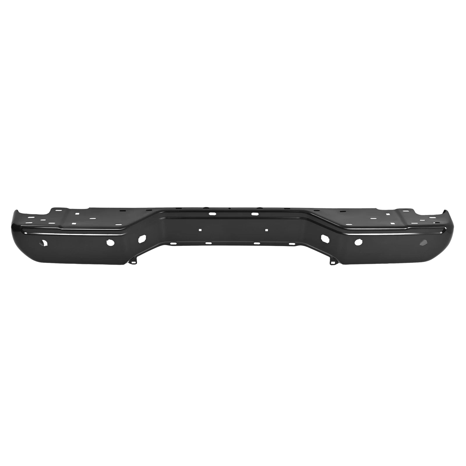 Rear Step Bumper Face Bar for Nissan Frontier (2005–2021) Steel with Sensor Hole