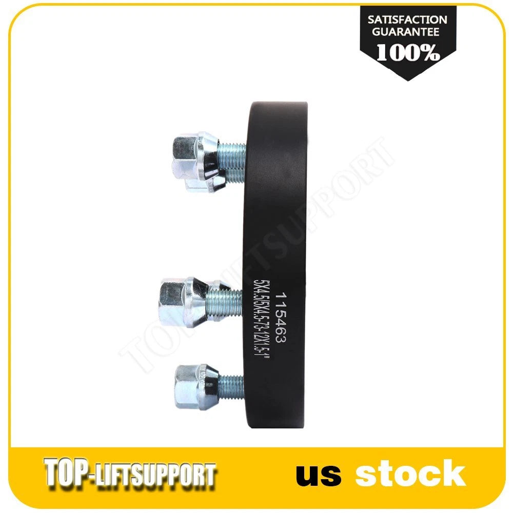 2X Wheel Spacers for Toyota Pickup, Honda Accord (5x4.5, 5x114.3)