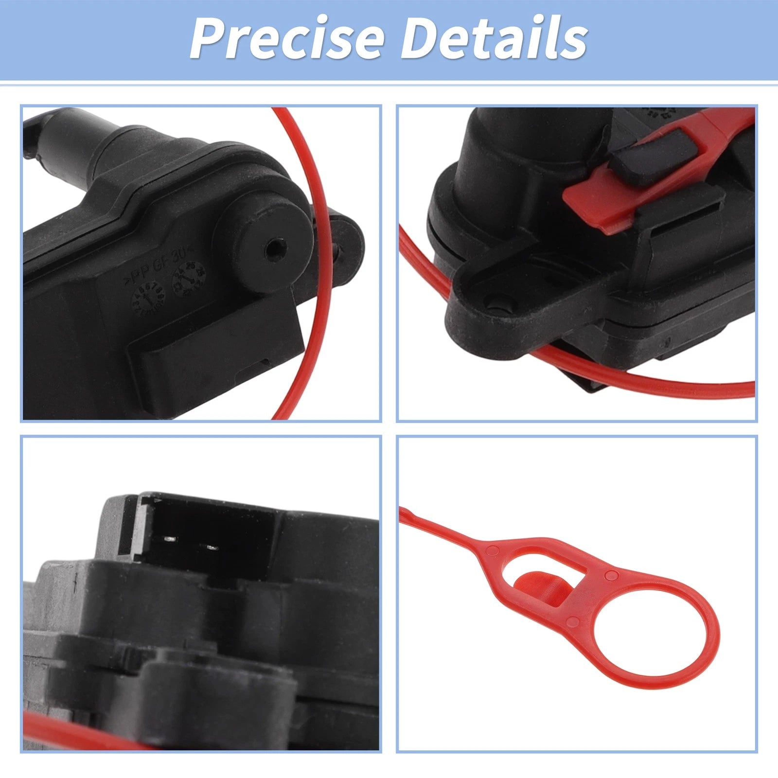 Fuel Filler Flap Door Latch Lock Actuator Motor for Audi A3 Sportback (2013–2020)