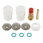 TIG Torch Set #12 18 Gas Lens-Collet Kit Cup 2.4mm for Welding