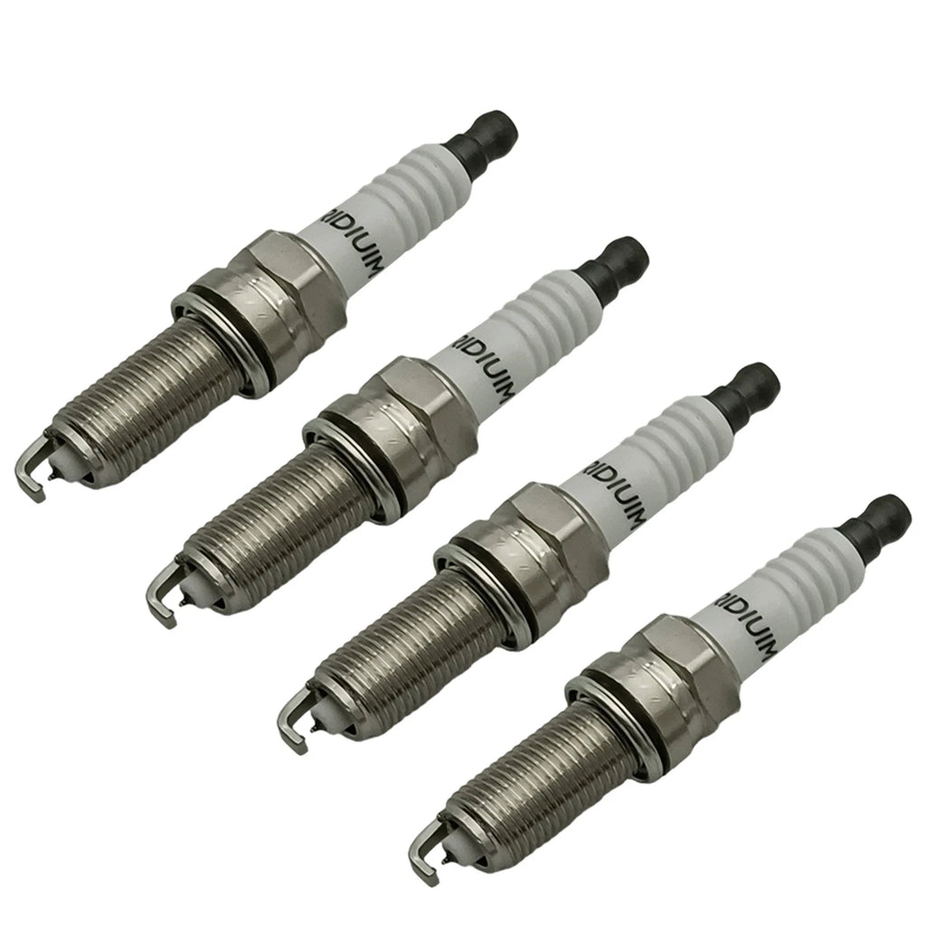 Set of 4 Double Iridium Spark Plugs for Kia Optima Hyundai Sonata Tucson (2011–2015)