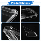 Headlight Lens Cover for Toyota Prado (2003–2009) PC Clear