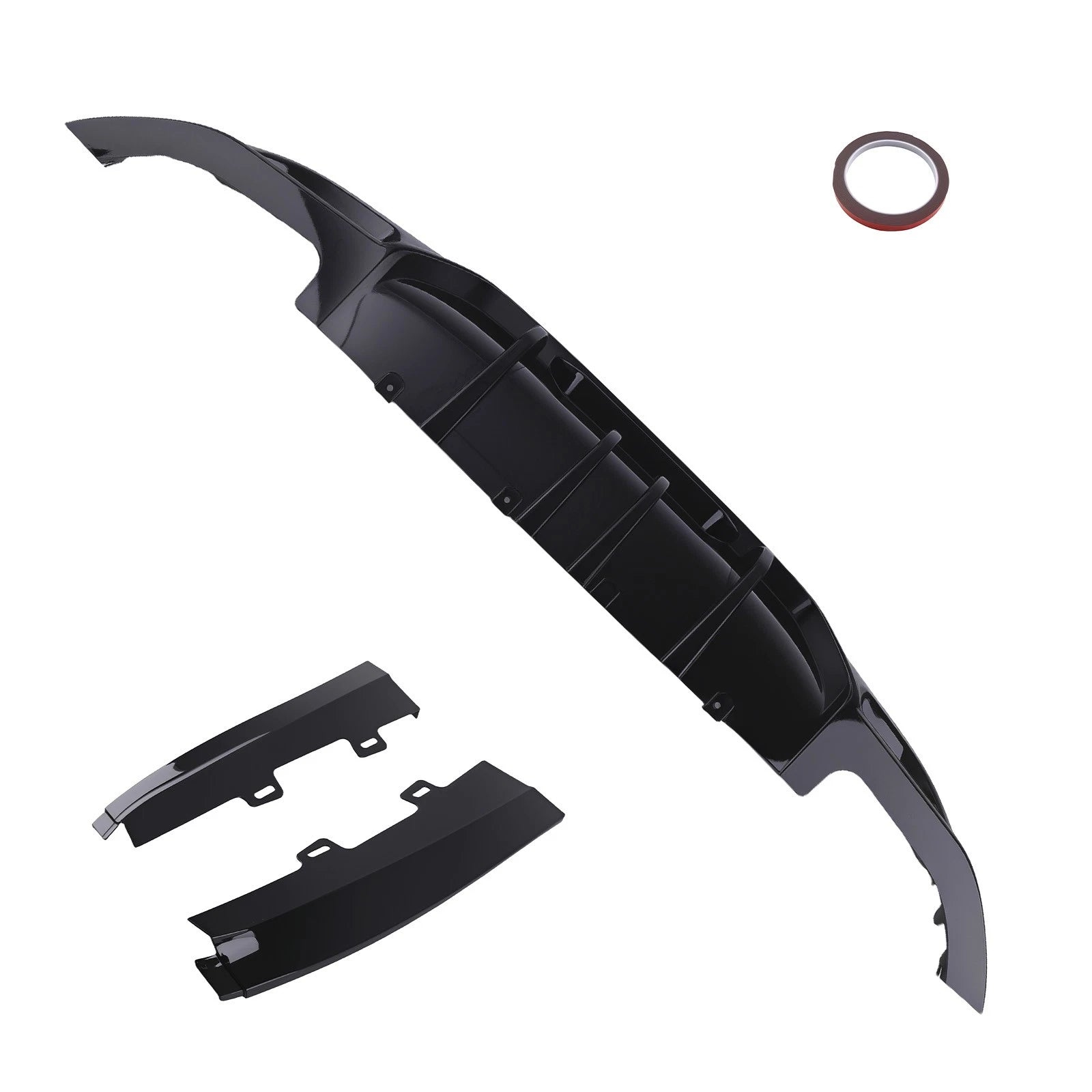 Black Sport Style Lip for BMW G20 3 Series M Sport (2019–2022) PP Rear Kit