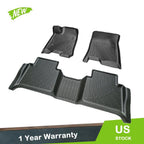 3PCS TPE Waterproof Floor Mats for Chevy Colorado GMC Canyon (2023–2026)