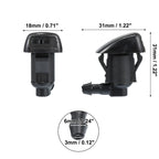 1 Pair Windshield Washer Nozzles for Toyota Solara (2004–2008)
