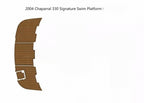 EVA Foam Deck Floor Pad for Chaparral 330 Signature (2004)