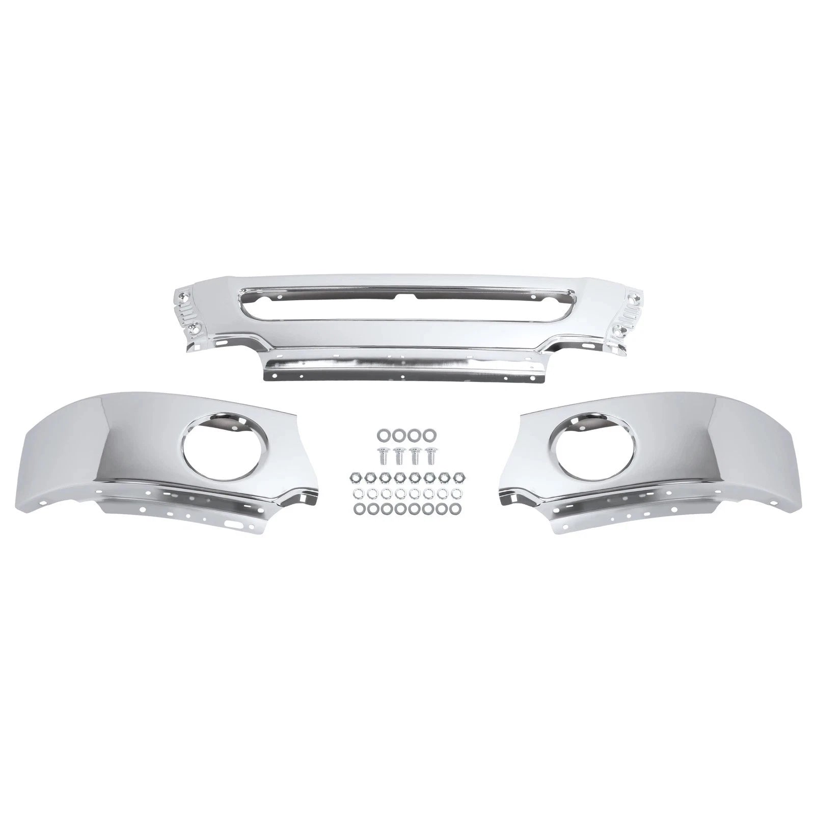 Chrome Steel Front Bumper Face Bar for Ford F-150 (2006–2008)